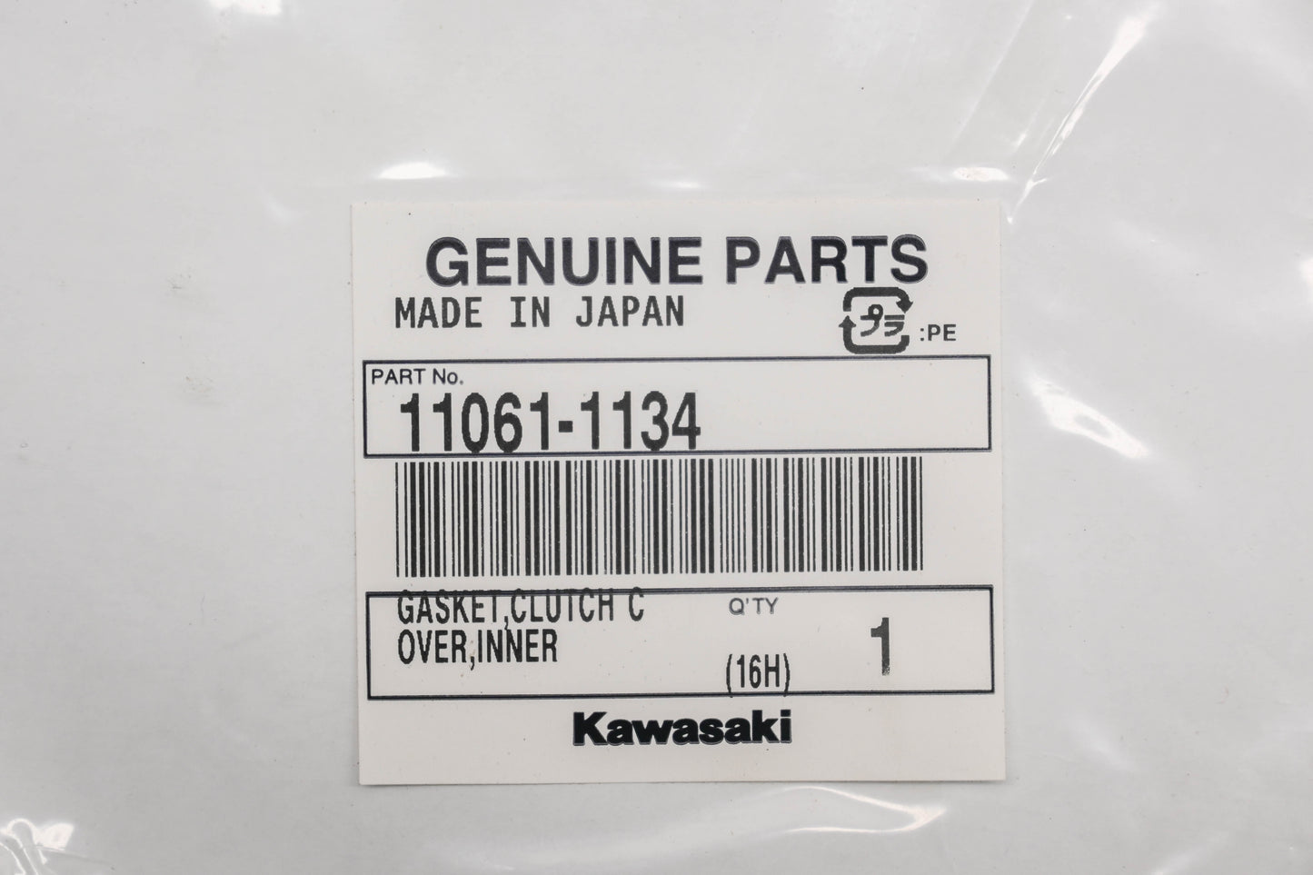 New OEM Kawasaki 11061-1134 Intake Gasket Qty 1 NOS