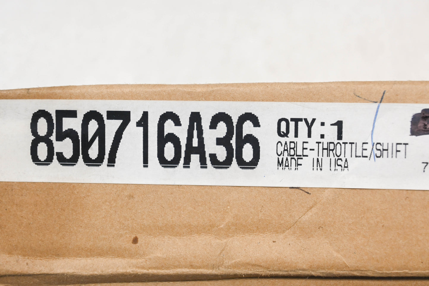 Aftermarket 850716A36 36' Control Cable Qty 1 NOS