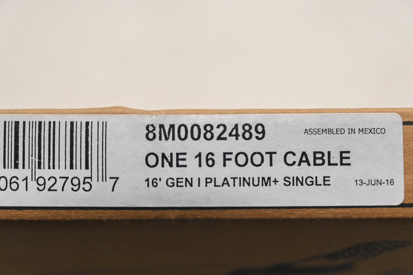 Aftermarket 8M0082489 16' Control Cable Qty 1 NOS
