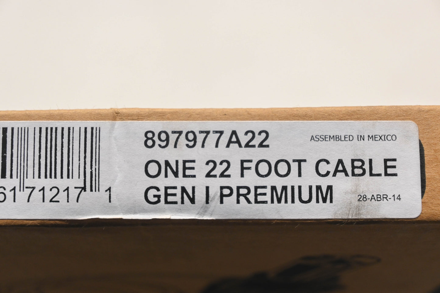 Aftermarket 897977A22 22' Control Cable Qty 1 NOS