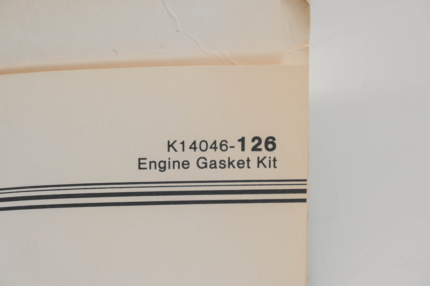 New OEM Kawasaki K14046-126 Gasket Kit Qty 1 NOS