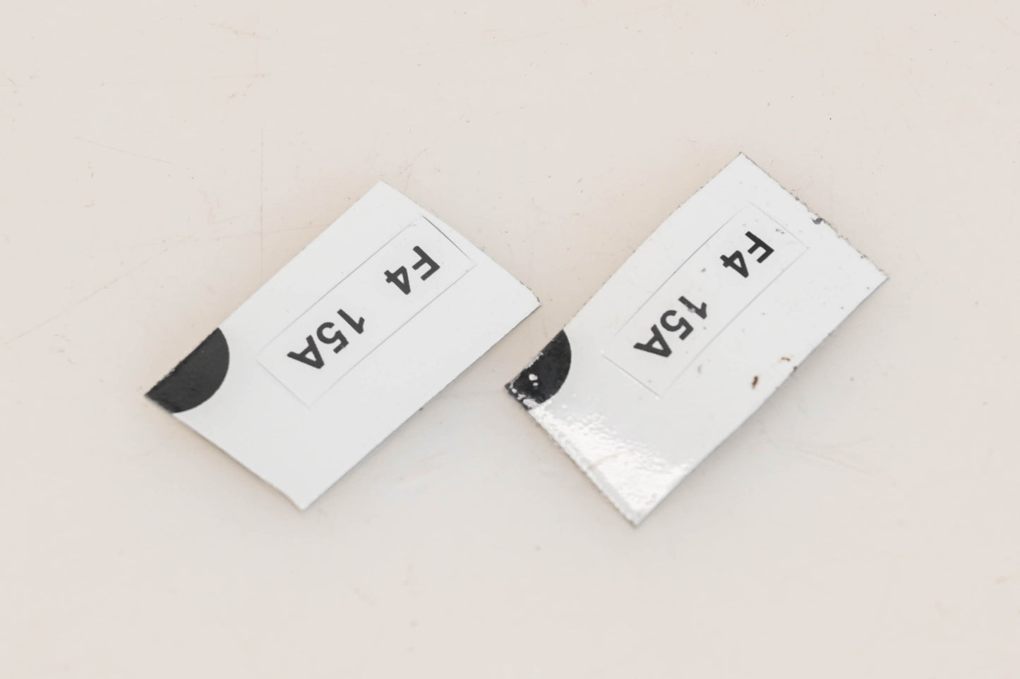 Aftermarket 515176776 15 Amp Fuse Decals Qty 2 NOS