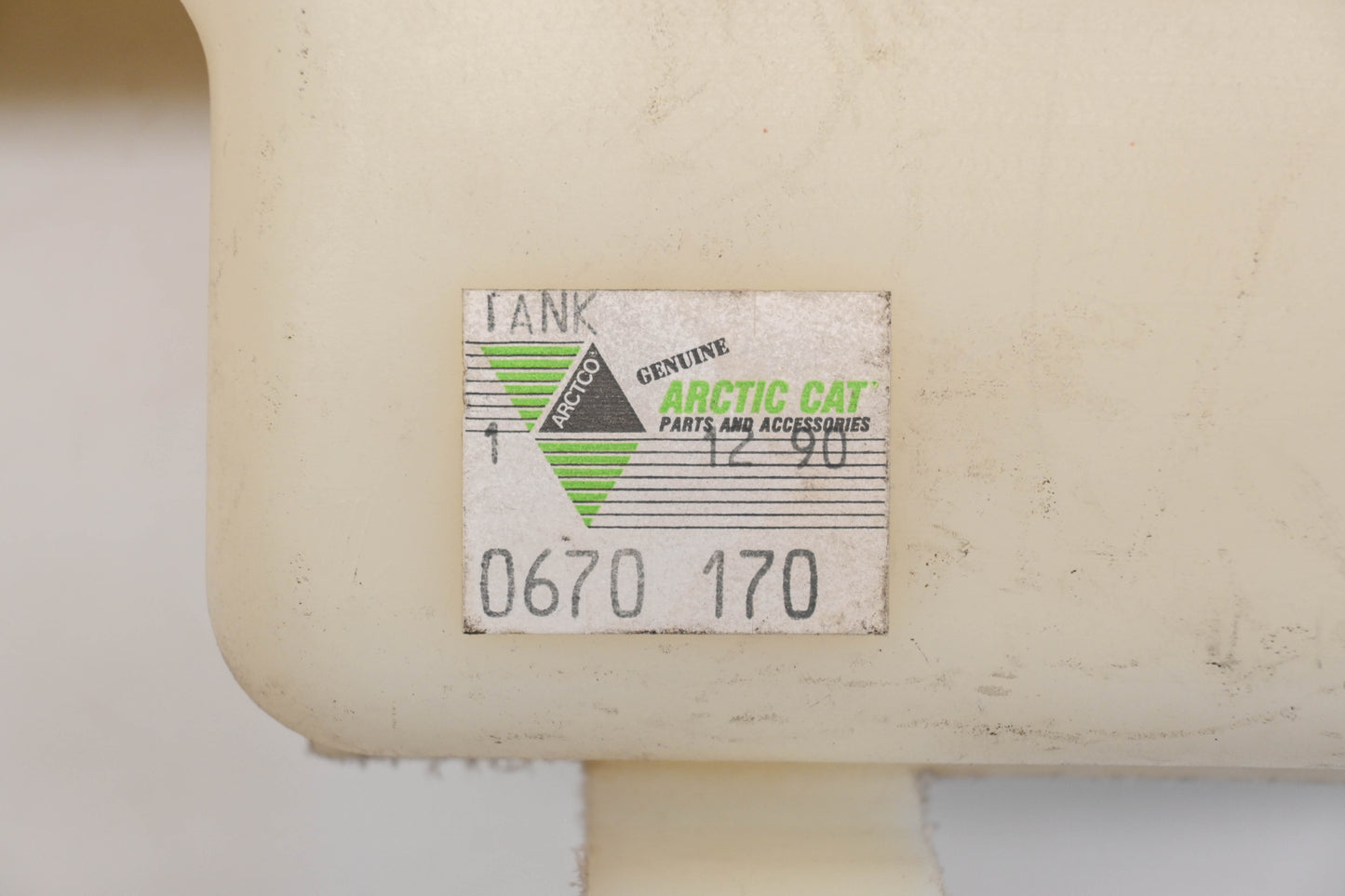 New OEM Arctic Cat 0670-170 Oil Tank 91-92 Wildcat EFI Mountain MC Qty 1 NOS