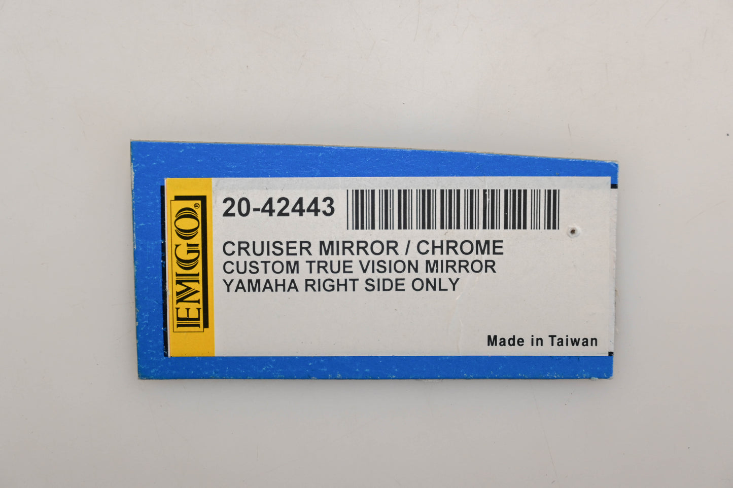 Emgo 20-42443 Right Chrome Cruiser Mirror Qty 1 NOS