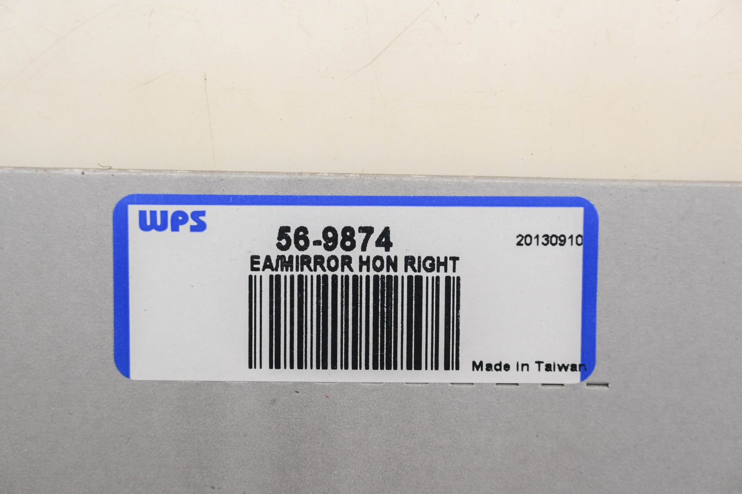 WPS 56-9874 EA Mirror Right Qty 1 NOS