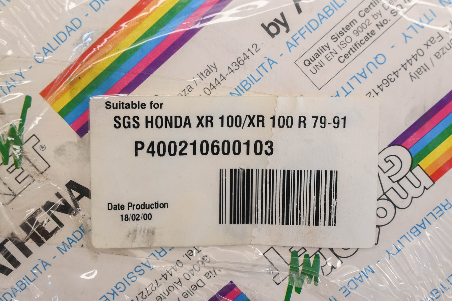 Athena 400210600103 Top End Gasket Kit XR100R XL100 1979-1991 Qty 1 NOS