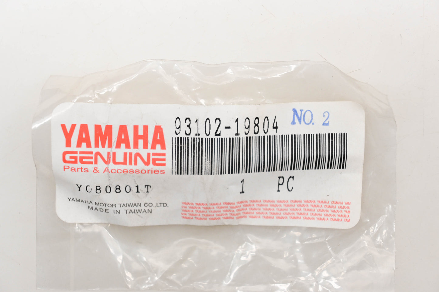 New OEM Yamaha 93102-19804-00 Oil Seal Qty 1 NOS