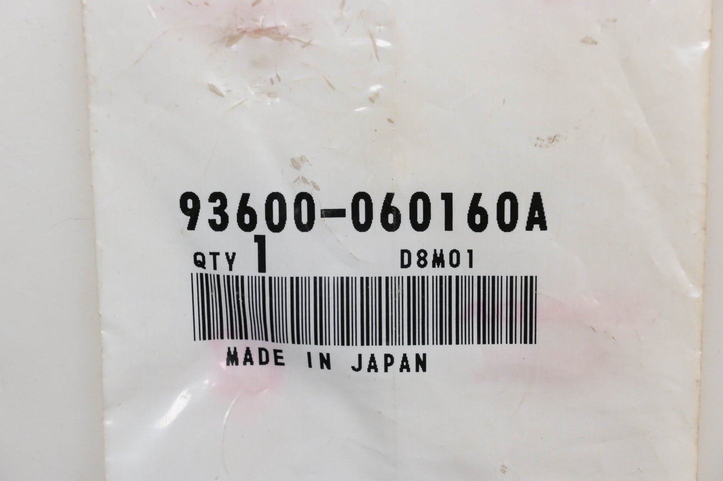 New OEM Honda 93600-060160A Cross Screw 6x16 Qty 1 NOS