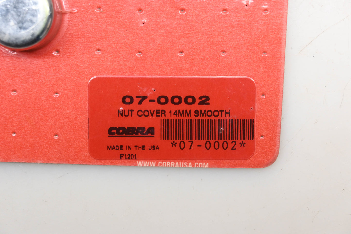 Cobra 07-0002, BLV70002 14mm Nut Cover Qty 1 NOS