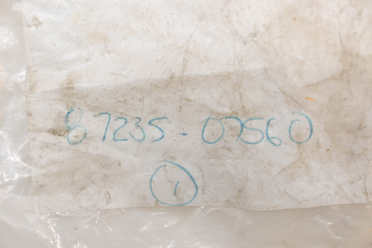 Kubota 87235-07560 Drain Cover O-Ring Qty 1 NOS