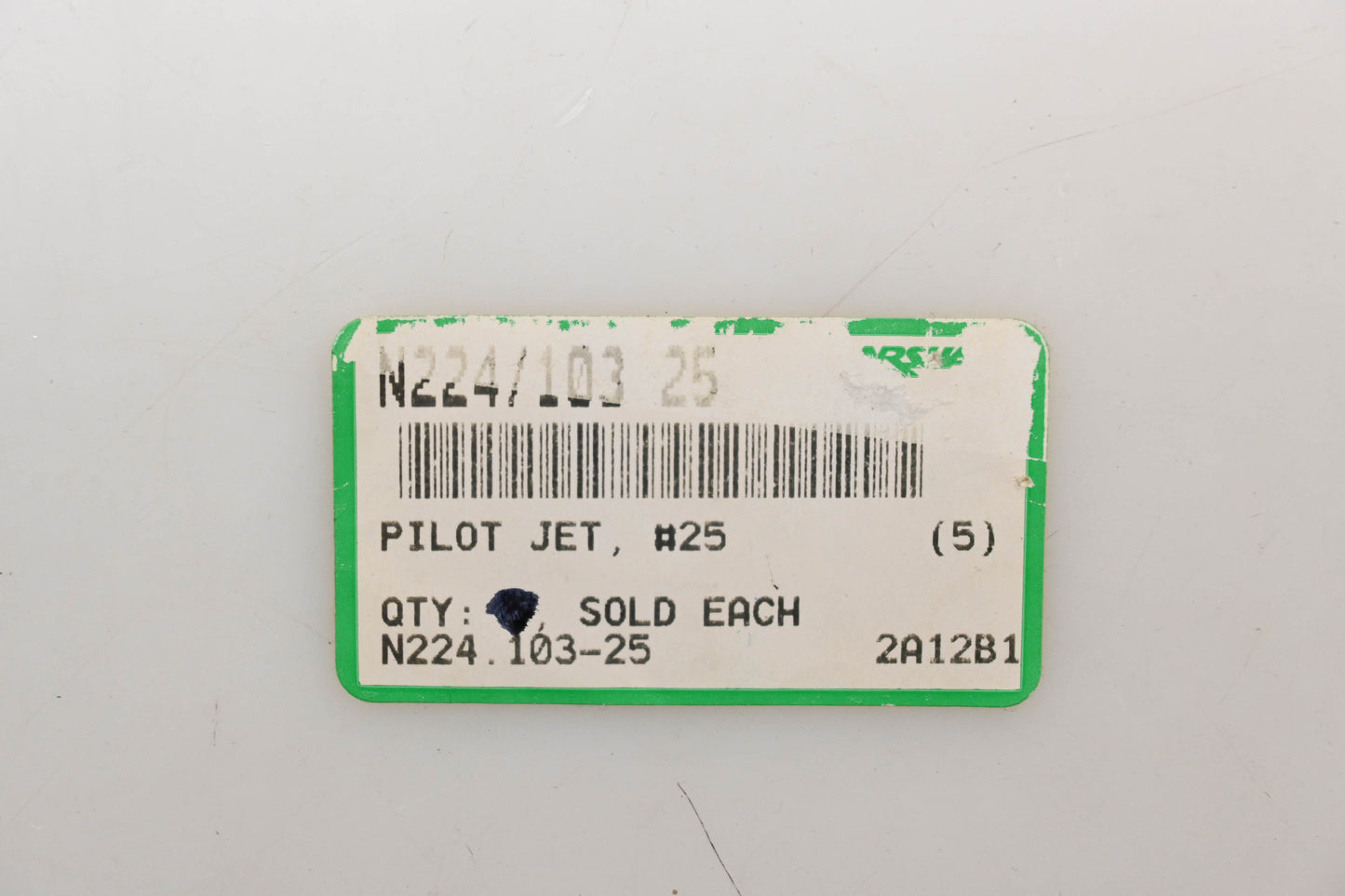 Marshall N224/103 25, N224. 103-25 Mikuni Pilot Jet Qty 1 NOS