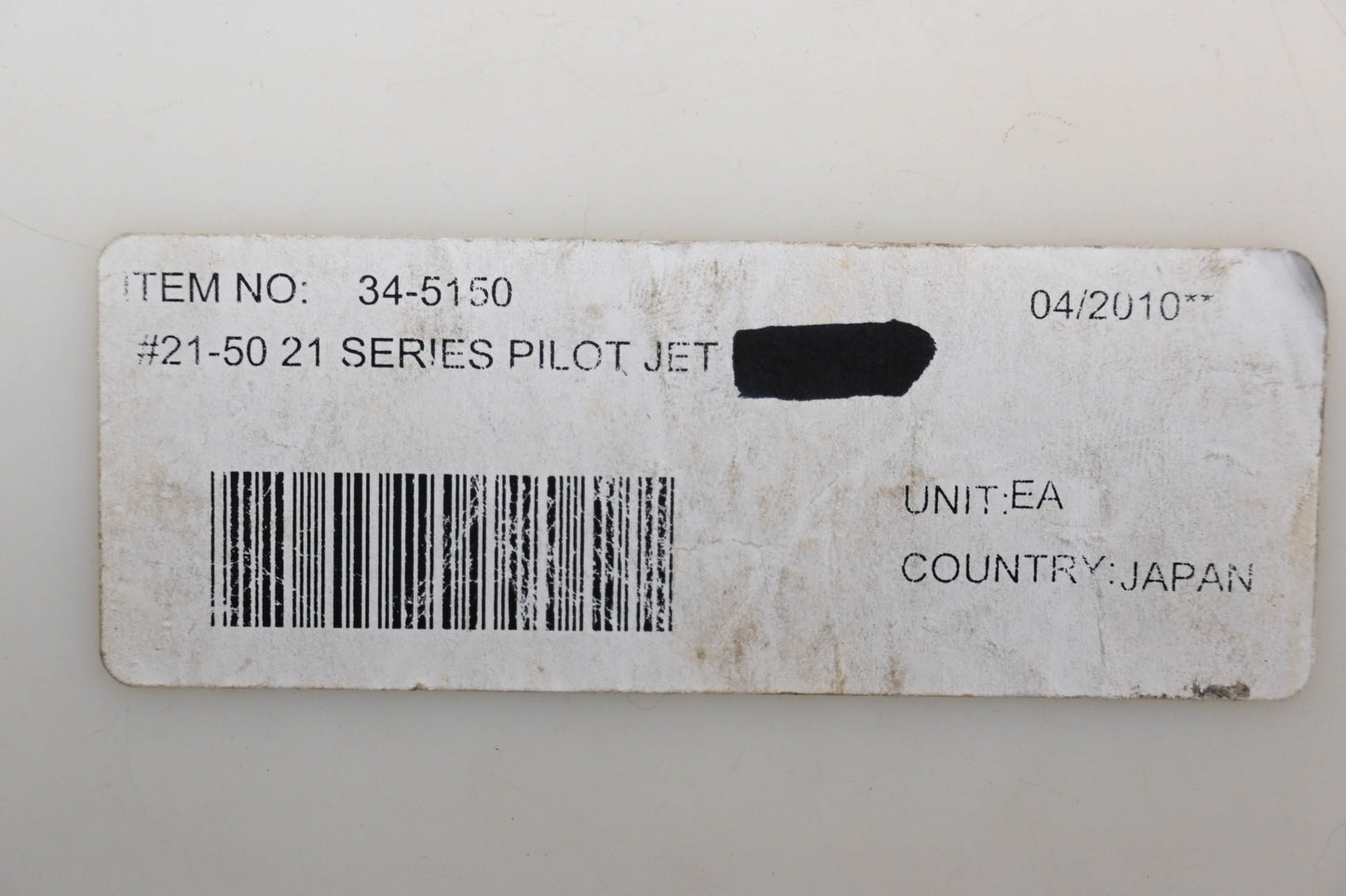 DG 34-5150 Keihin 21 Series Pilot Jet Size 50 Qty 1 NOS