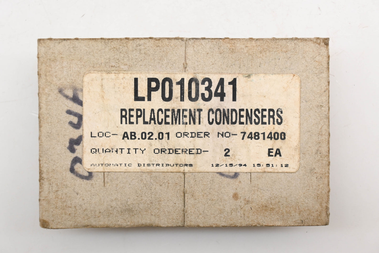 Kimpex LP010341, 01-140-18 Replacement Condensers Qty 2 NOS