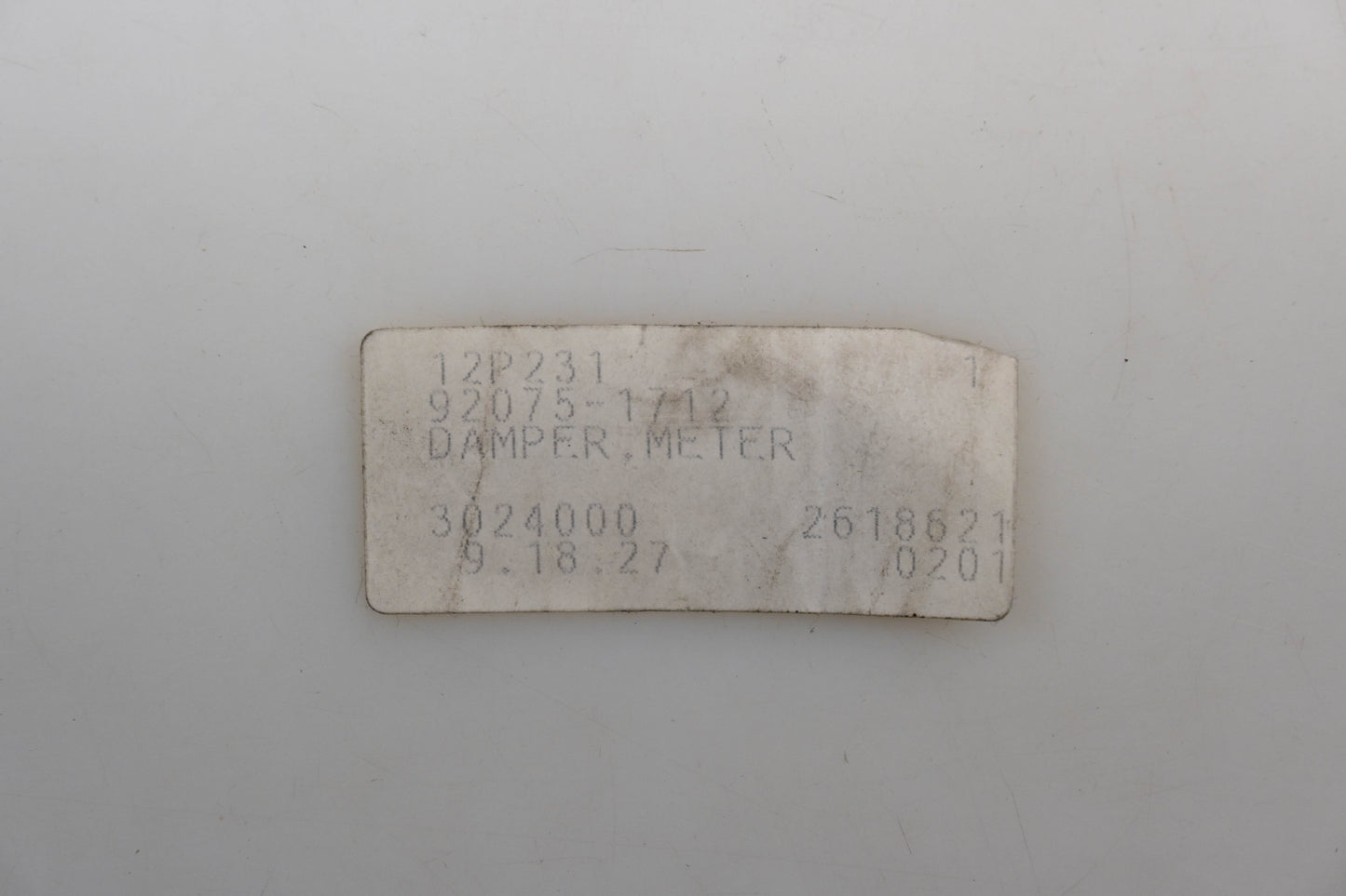 New OEM Kawasaki 92075-1712 Meter Damper Qty 1 NOS