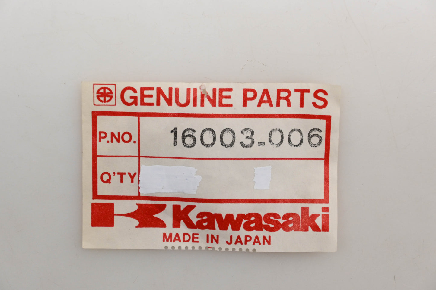 New OEM Kawasaki 16003-006 Cable Adjust Lock Nut Qty 1 NOS