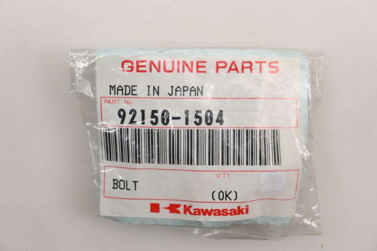 New OEM Kawasaki 92150-1504 Bolt & Washer Assembly Qty 1 NOS