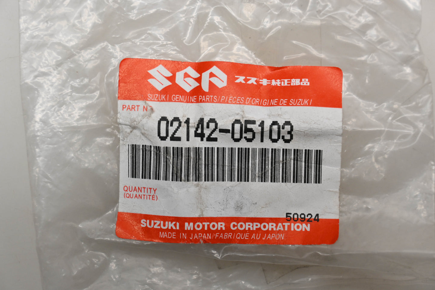 New OEM Suzuki 02142-05103 M5-0.8 x 10mm Screws Qty 2 NOS