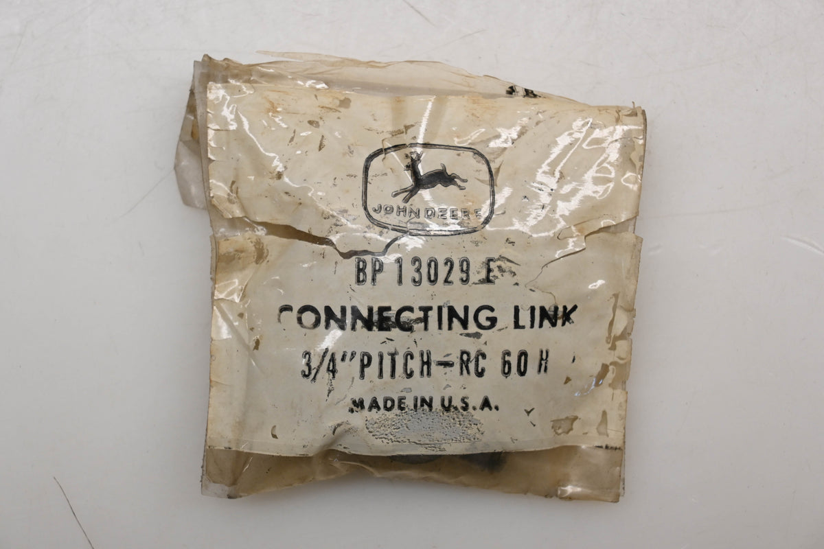 New OEM John Deere BP13029E, BP13029 Connecting Link 3/4' Pitch RC 60 H Qty 1 NOS