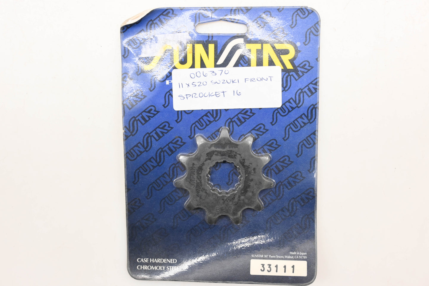 Sunstar 33111 Sprocket 11T Qty 1 NOS