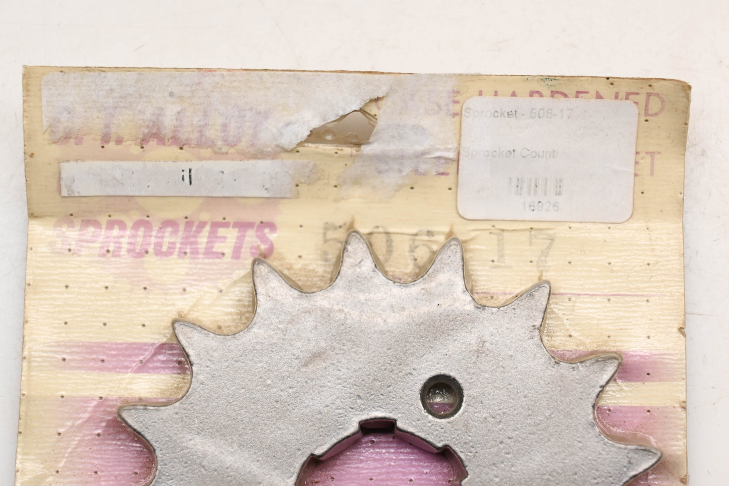 CT Alloy 506-17 Sprocket 17T Qty 1 NOS