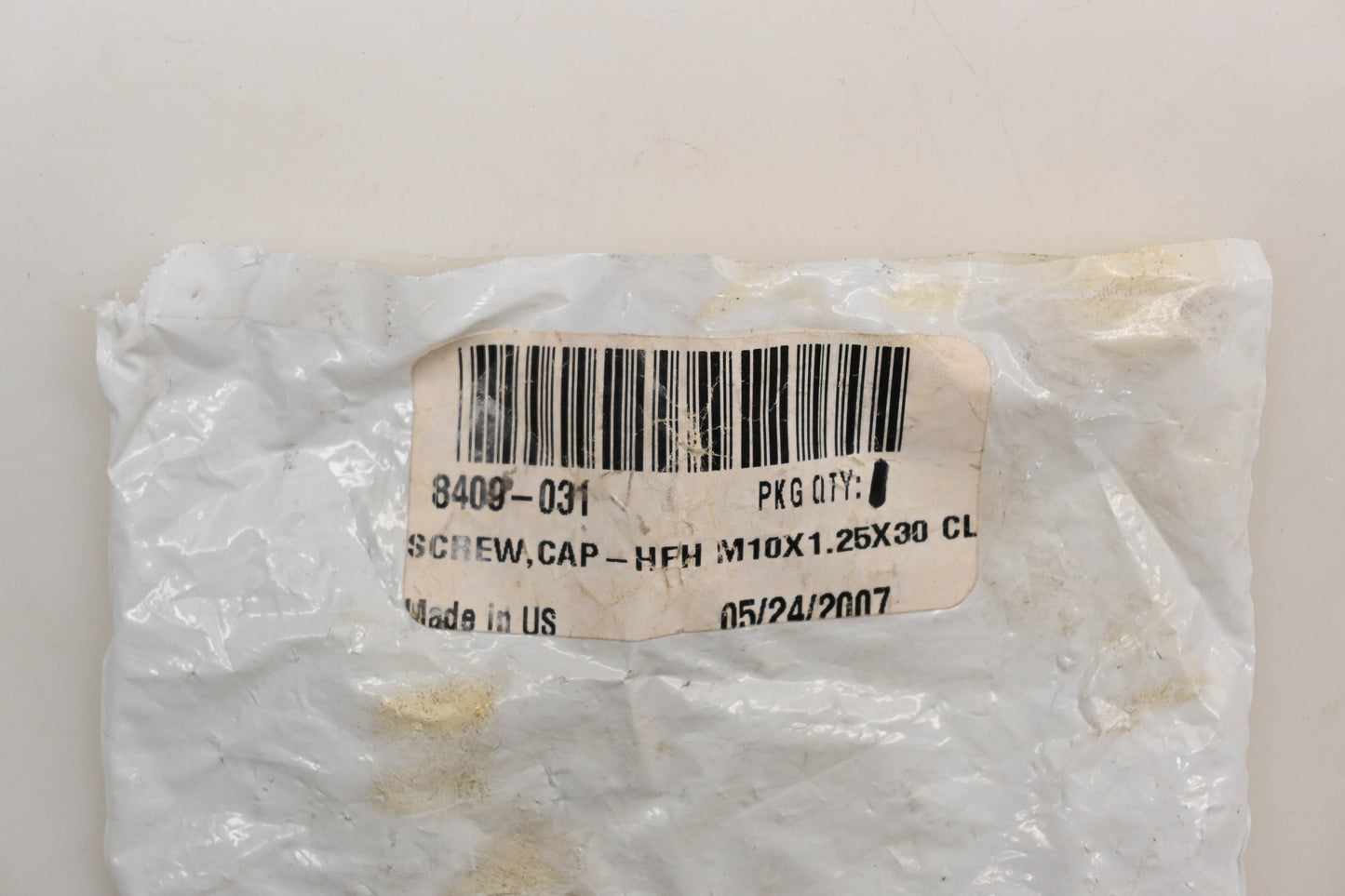 New OEM Arctic Cat 8409-031 Hex Flange Head Cap Screws M10X1.25X30 Qty 3 NOS