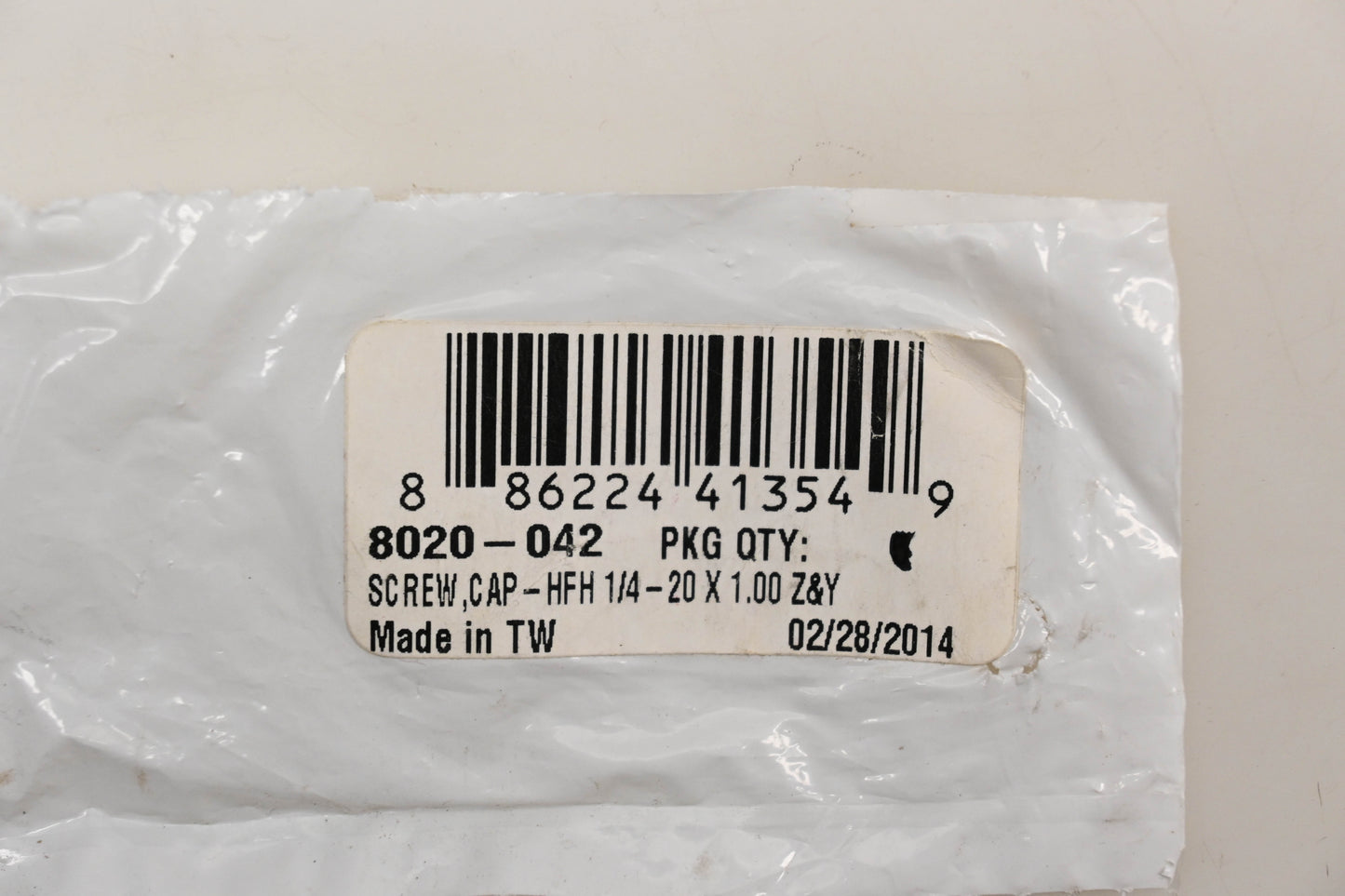 New OEM Arctic Cat 8020-042 Hex Flange Head Cap Screw 1/4-20x1.00 NOS
