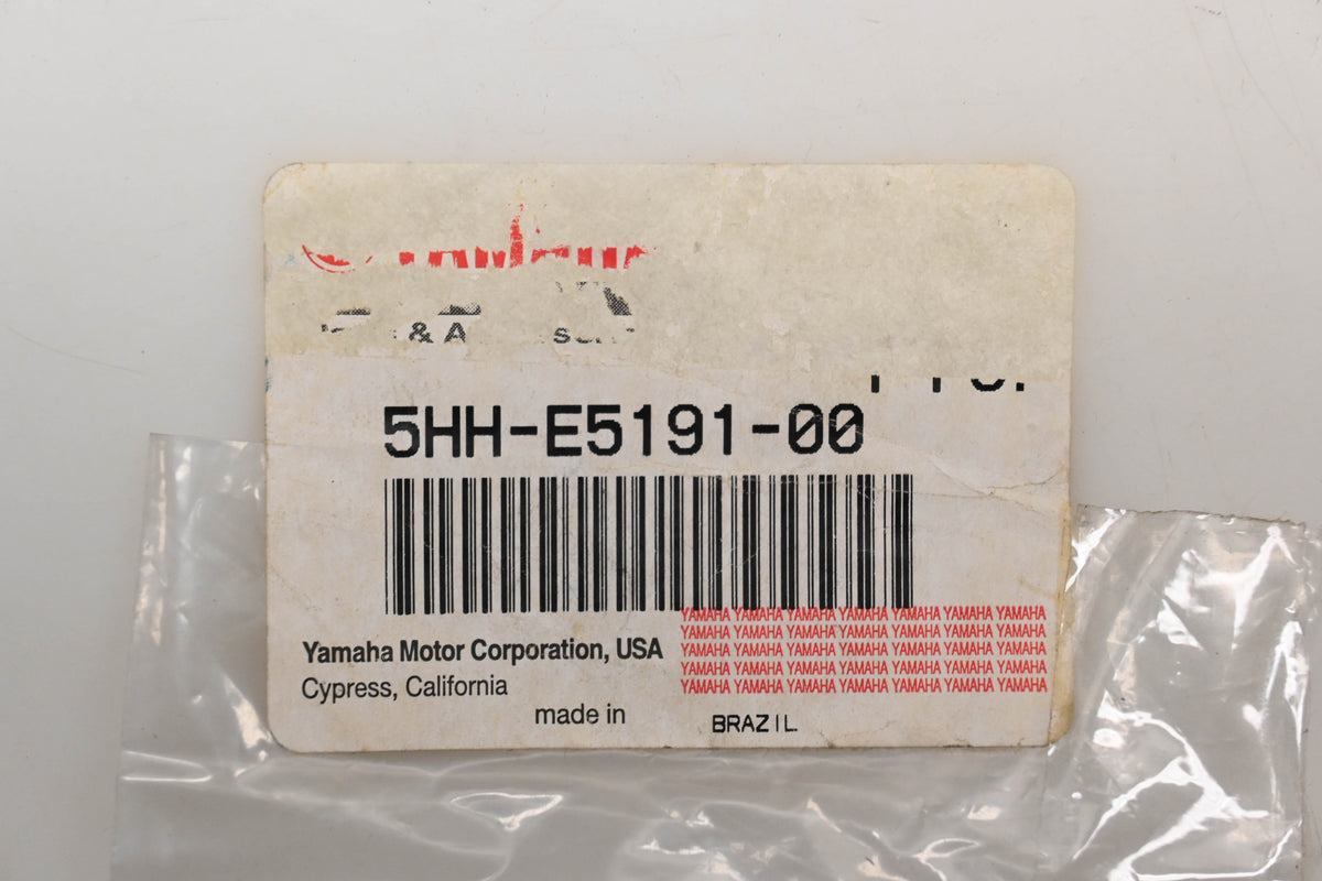 New OEM Yamaha 5HH-E5191-00-00 Plate Qty 1 NOS