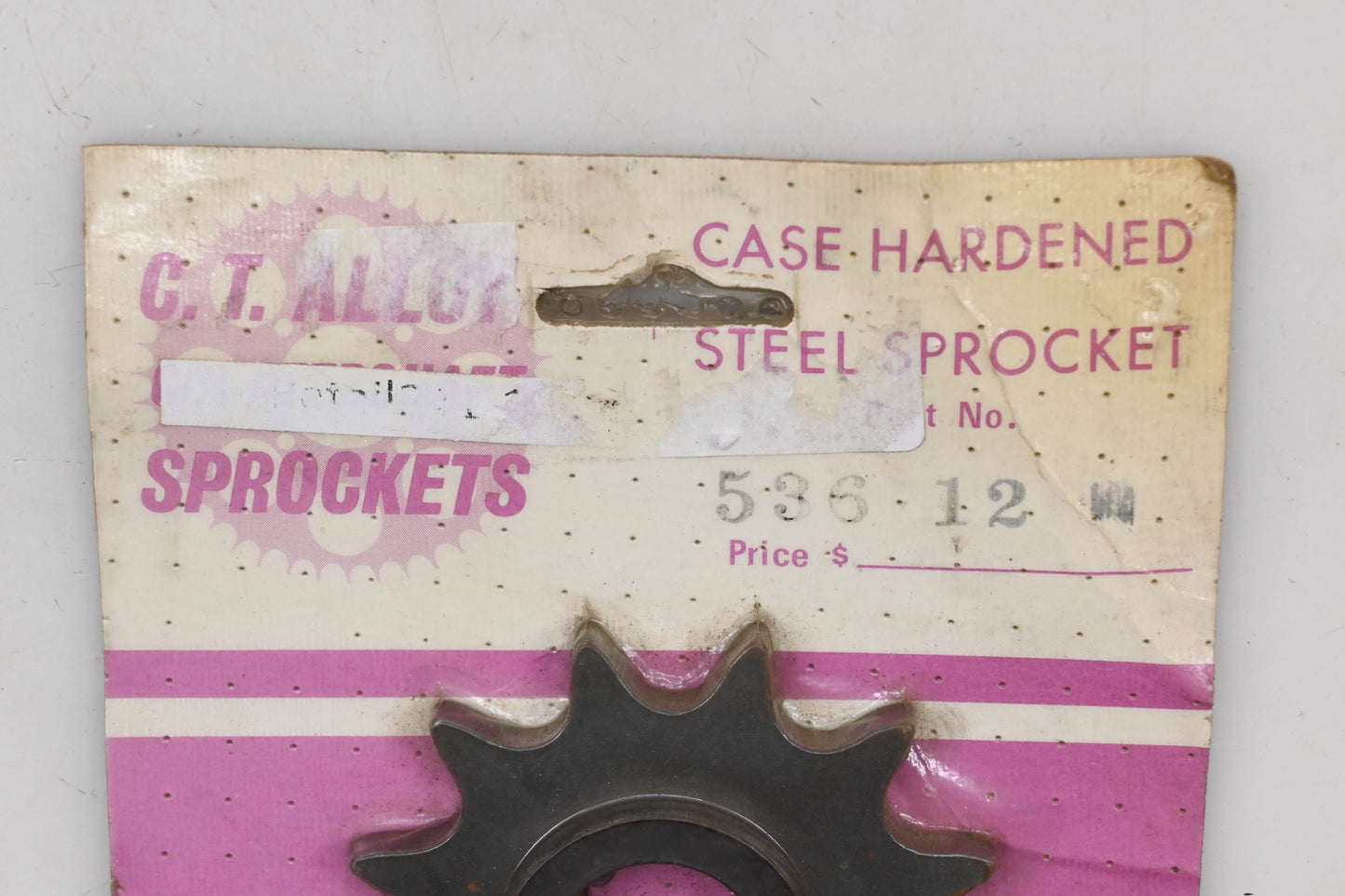 CT Alloy 536-12 Sprocket 12T w/ Spacer Qty 1 NOS