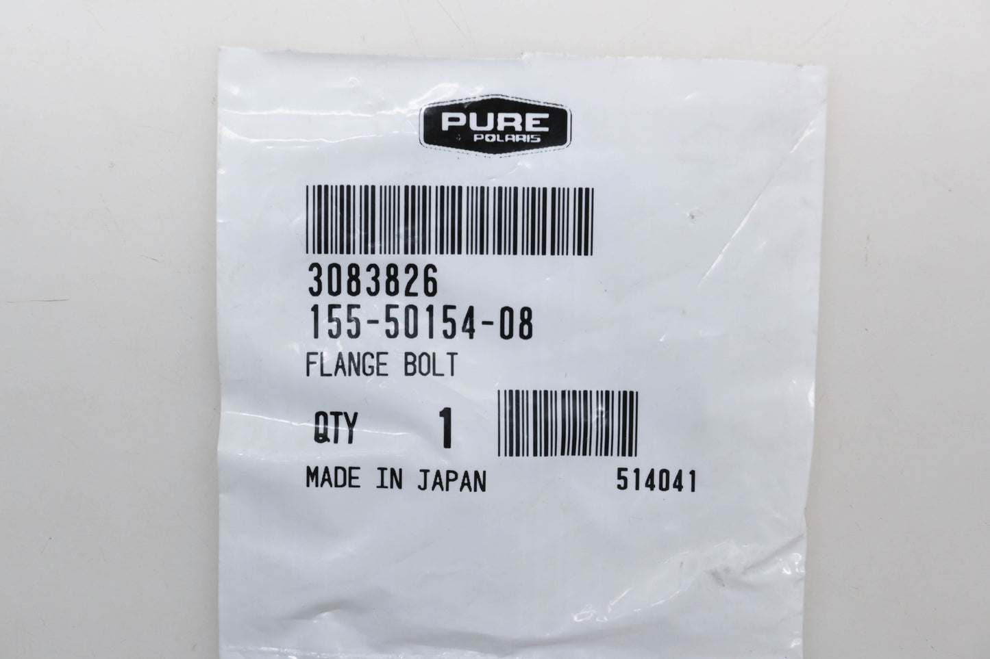 New OEM Polaris 3083826 Flange Bolt Qty 1 NOS