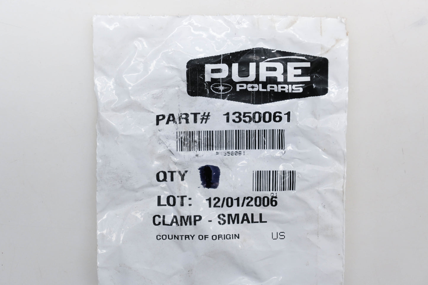 New OEM Polaris 1350061 Small 25.0mm Clamps Qty 3 NOS