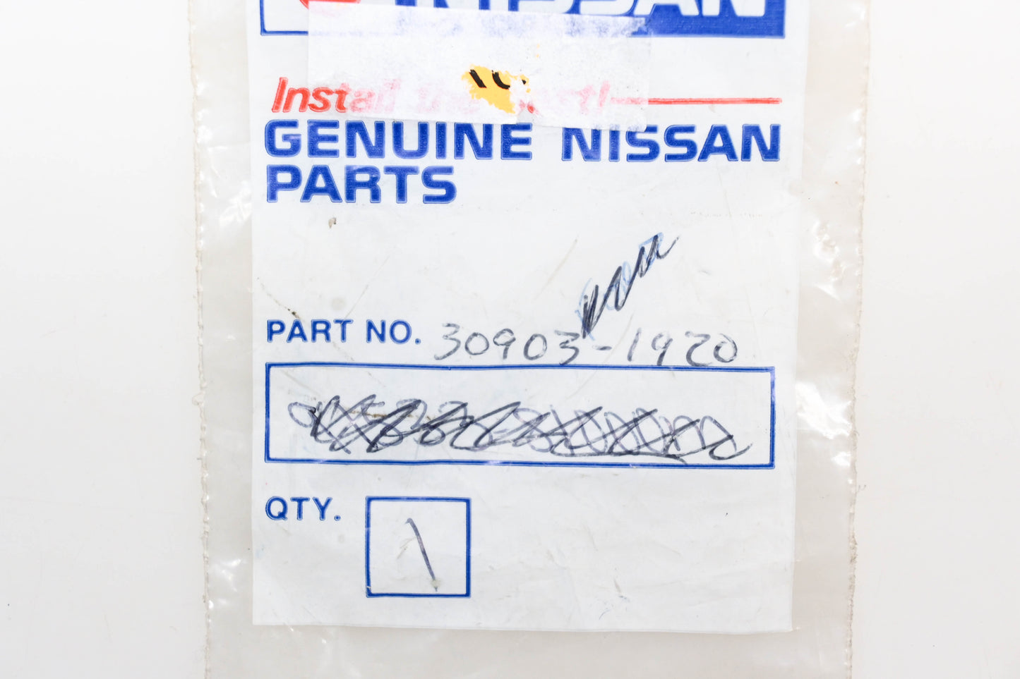 Nissan 309-03192-0, 309-03192 Drain Screw Qty 1 NOS