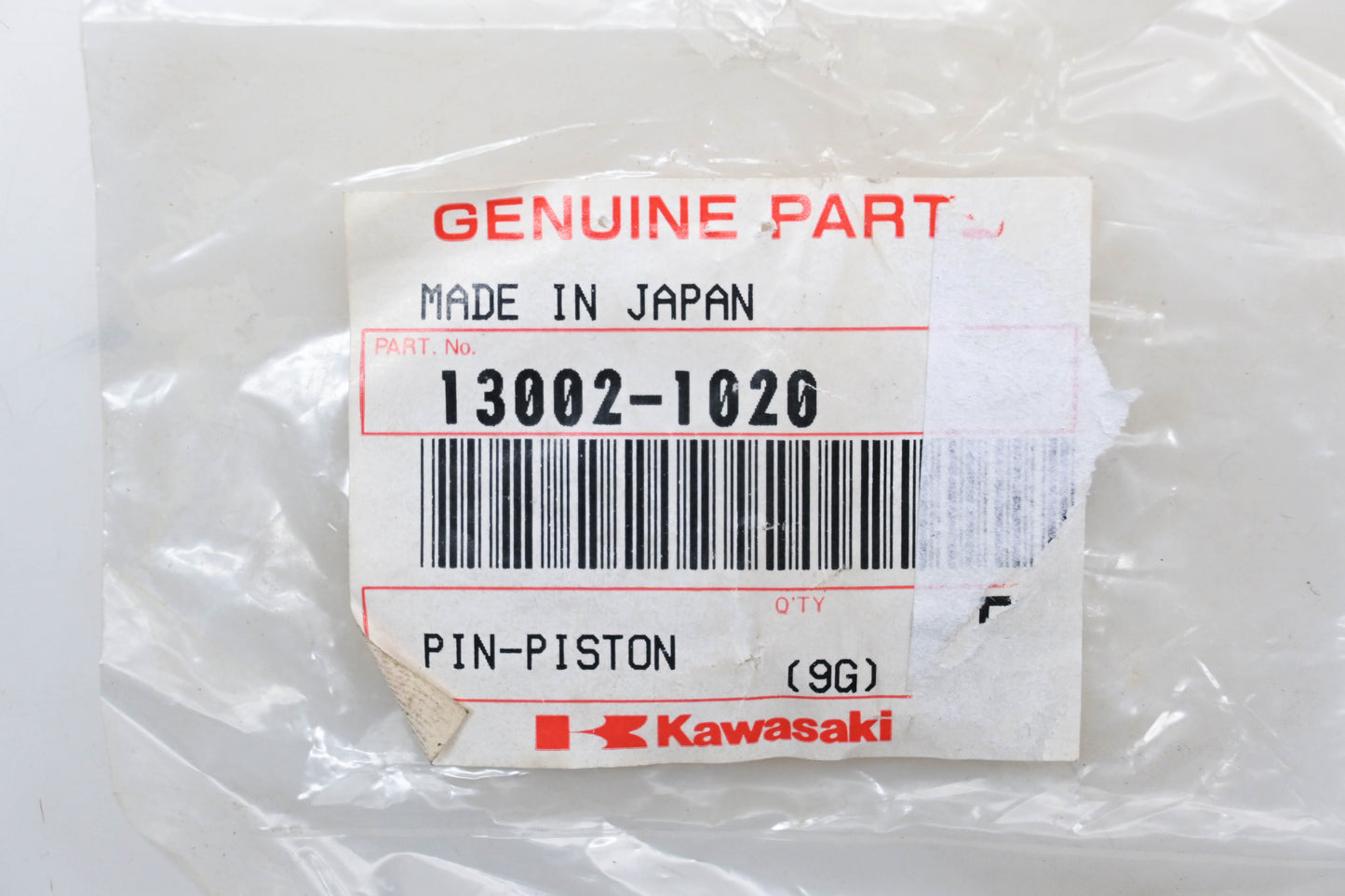 New OEM Kawasaki 13002-1020 Piston Pin Qty 1 NOS