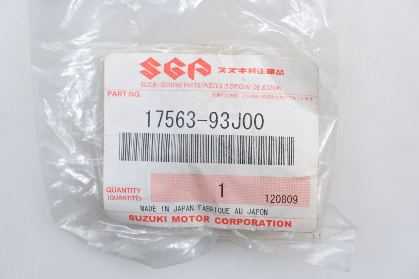 New OEM Suzuki 17563-93J00 Water Tube Bushing Qty 1 NOS