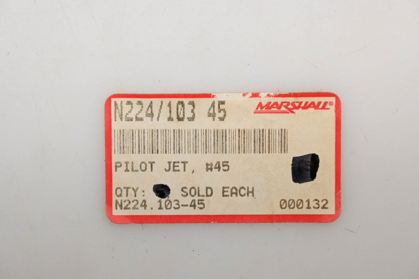 Marshall N224/103 45, N224. 103-45 Pilot Jet Qty 1 NOS