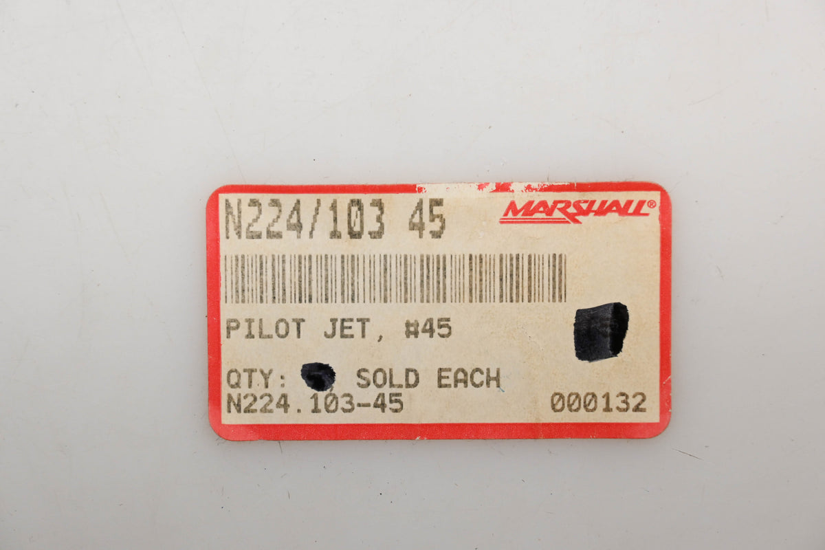 Marshall N224/103 45, N224. 103-45 Pilot Jet Qty 1 NOS