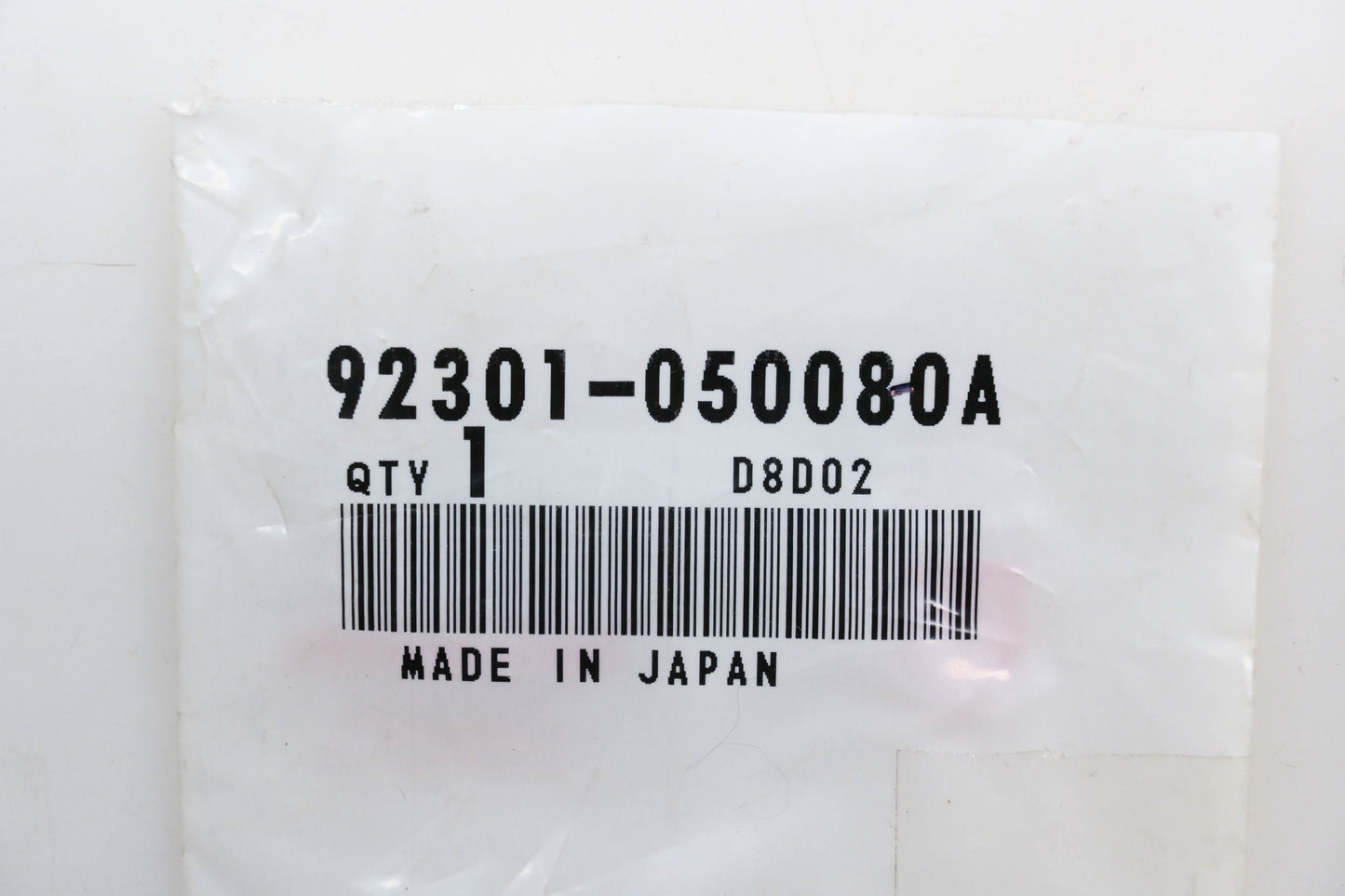 New OEM Honda 92301-050080A Recessed Bolt 5x8 Qty 1 NOS
