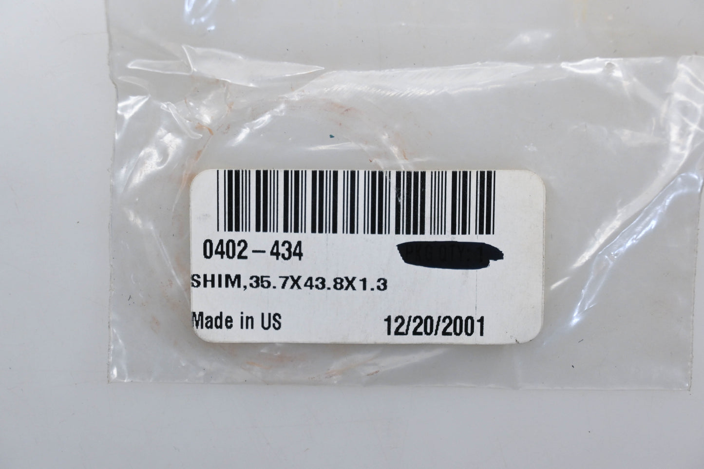 New OEM Arctic Cat 0402-434 Shims 35.7X43.8X1.3 Qty 2 NOS