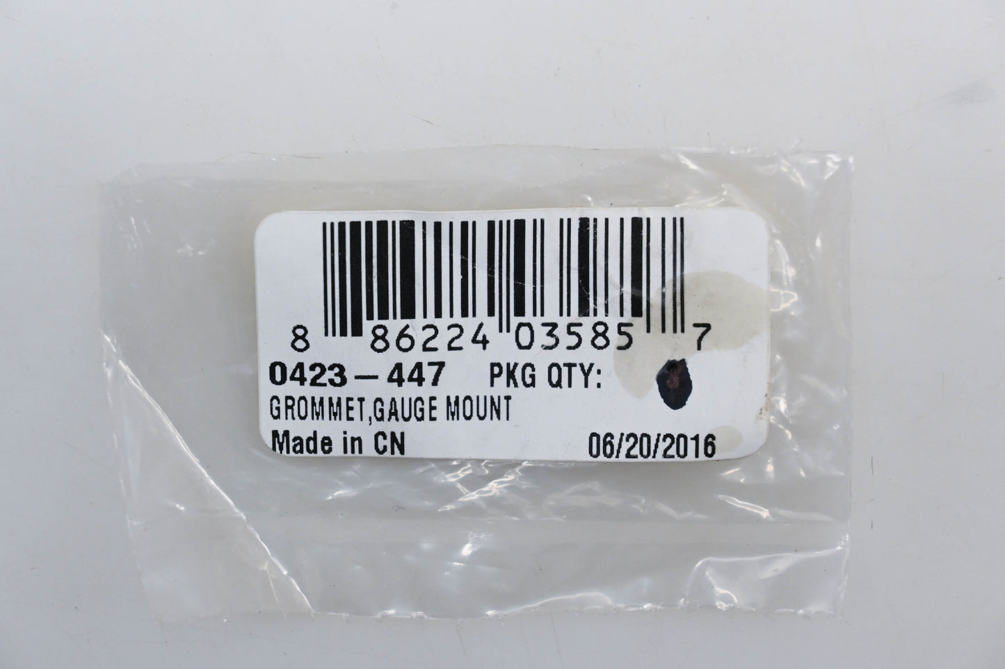 New OEM Arctic Cat 0423-447 Gauge Mount Grommet Qty 1 NOS