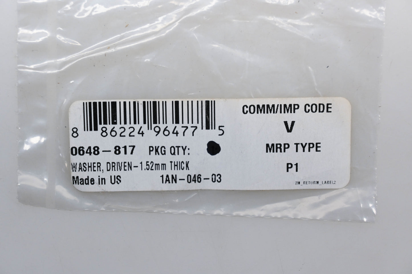 New OEM Arctic Cat 0648-817 Driven Washers 1.52mm Qty 2 NOS