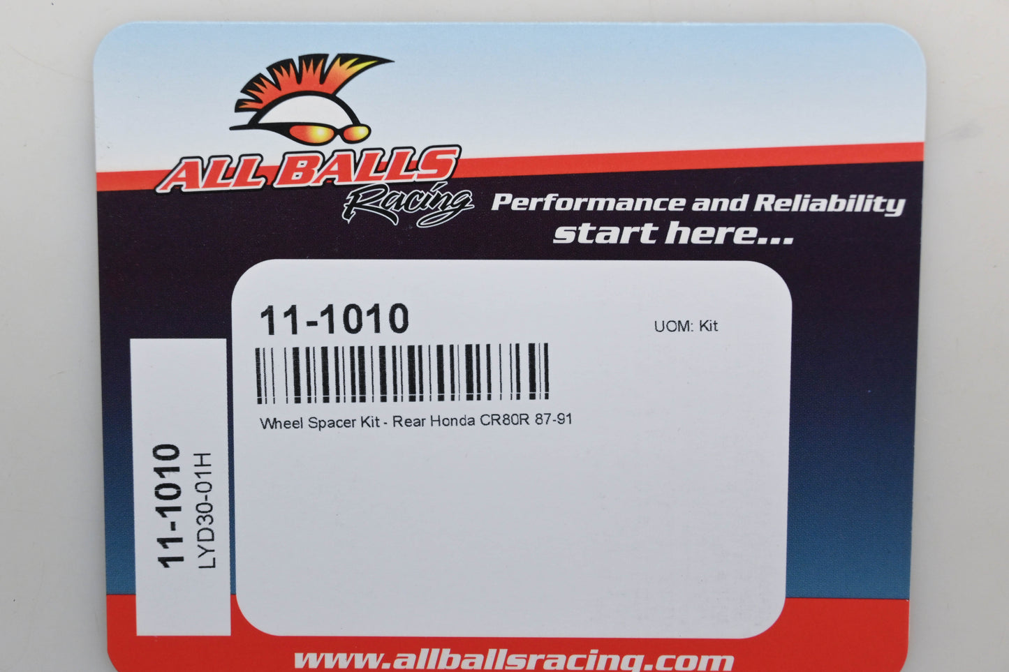 All Balls 11-1010 Rear Wheel Spacer Qty 1 NOS