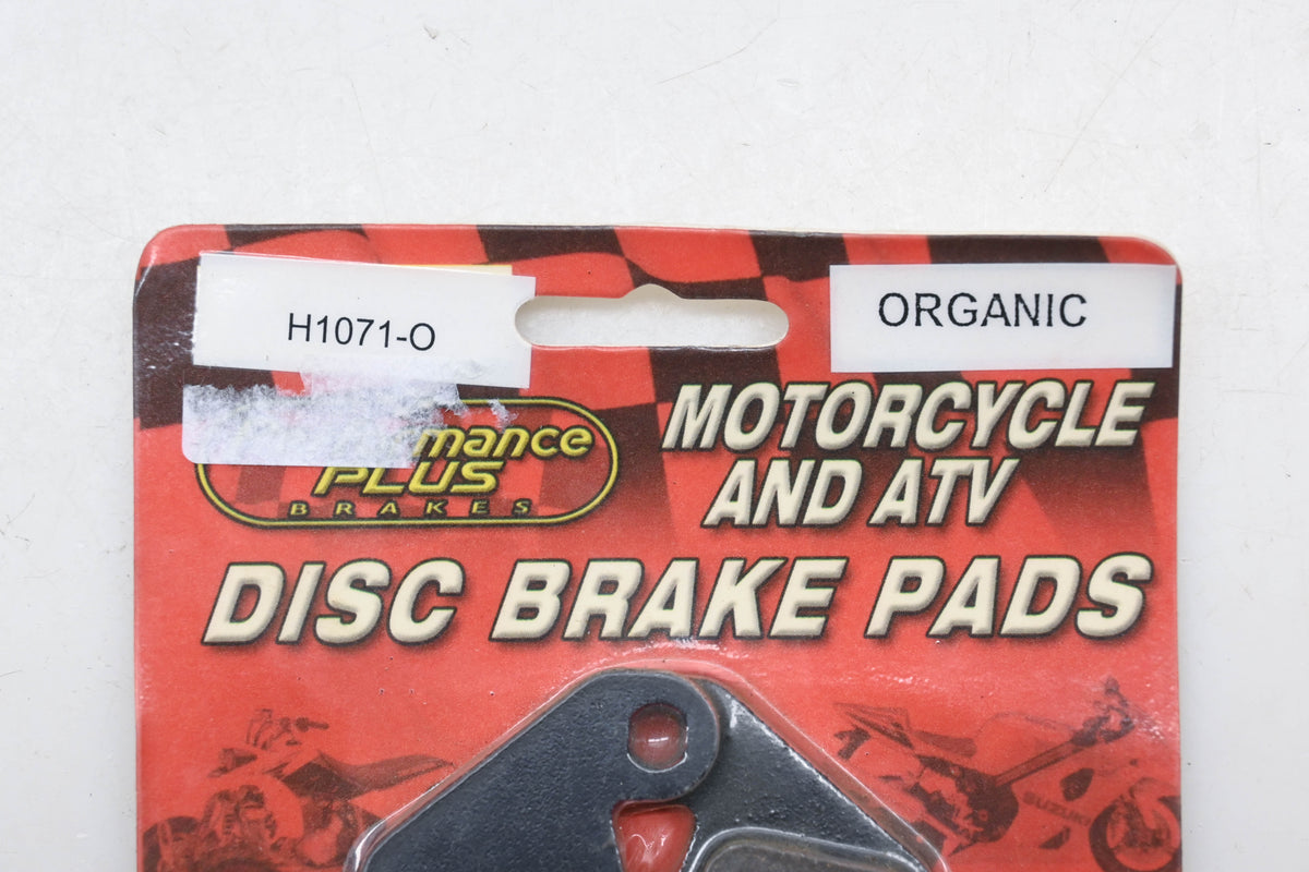 Bike Master H1071-O, H1071 Motorcycle & ATV Organic Disc Brake Pad Kit Qty 1 NOS