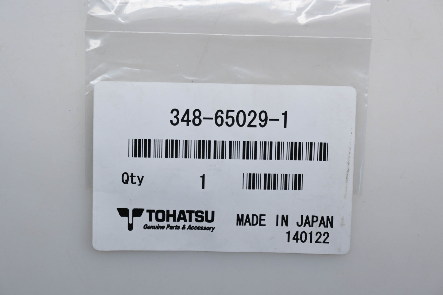 New OEM Tohatsu 348-65029-1 Water Pump Plate Gasket Qty 1 NOS