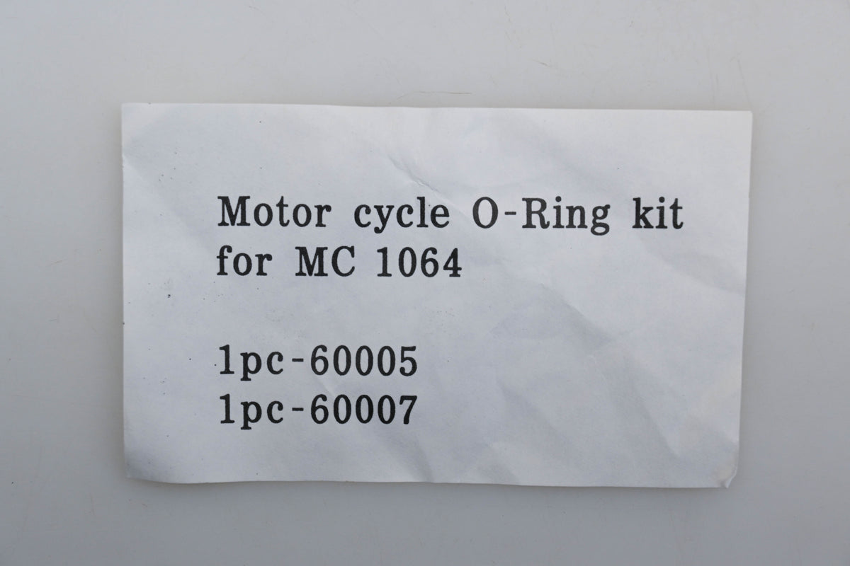 Aftermarket 60005, 60007 O-Ring Kit for MC 1064 Qty 1 NOS