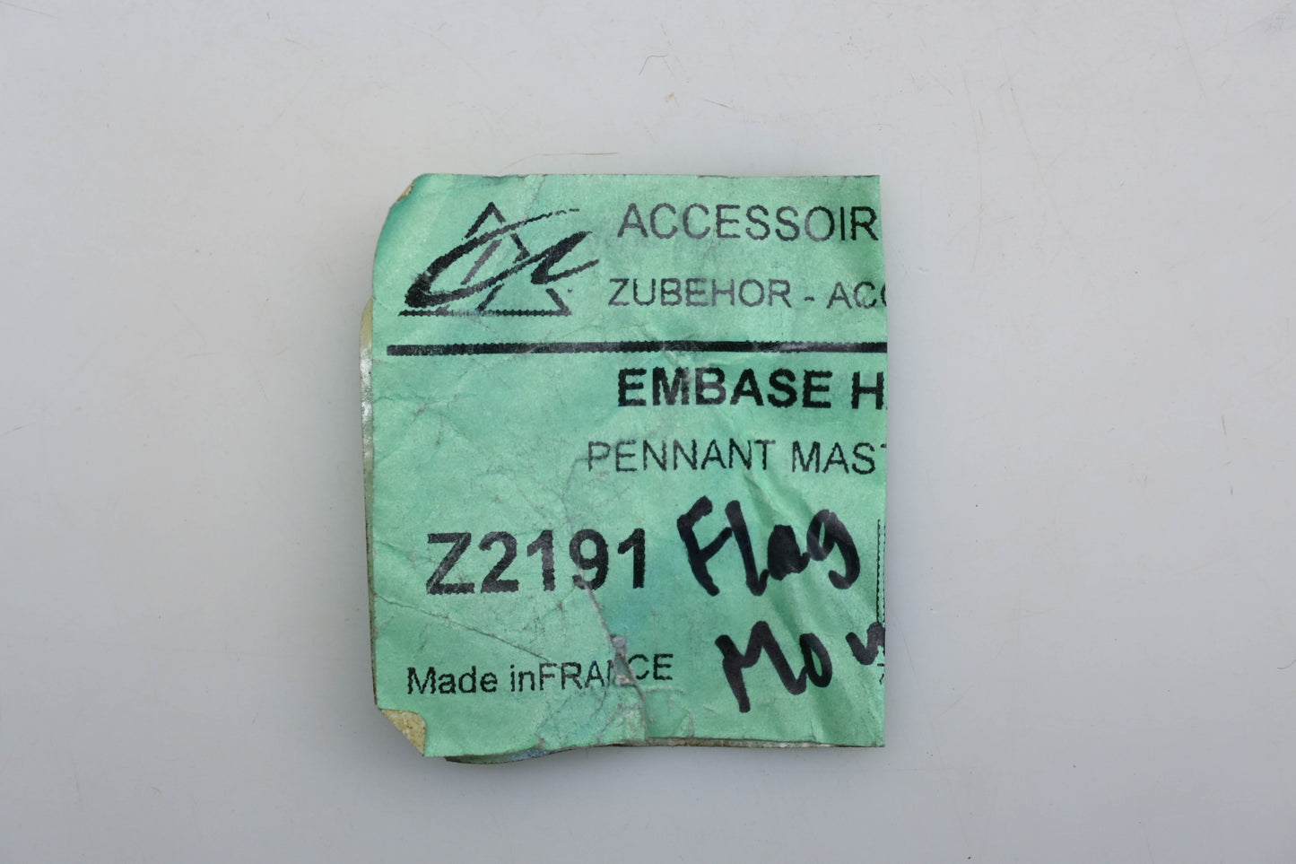 Zodiac Z2191 Flag Mount Base Qty 1 NOS
