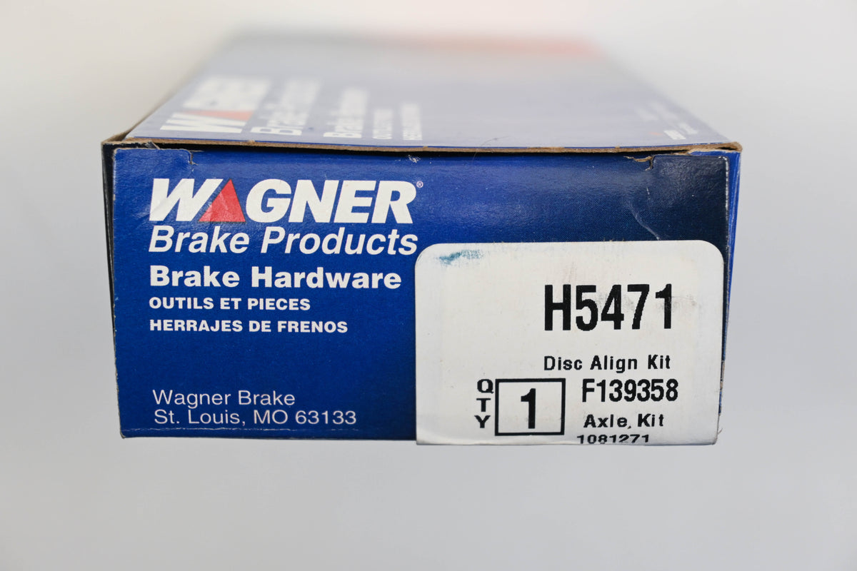 Wagner H5471, F139358 Disc Brake Clip Hardware Kit Qty 1 NOS