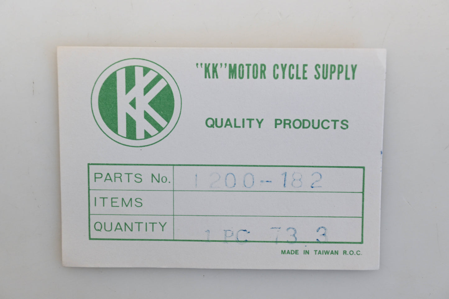 KK 1200-182 Dark Goggle Replacement Lens Qty 1 NOS