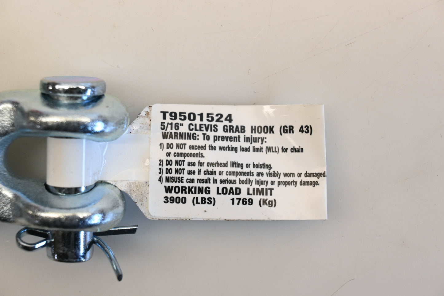 Campbell T9501524 Grab Hook Assembly Qty 1 NOS