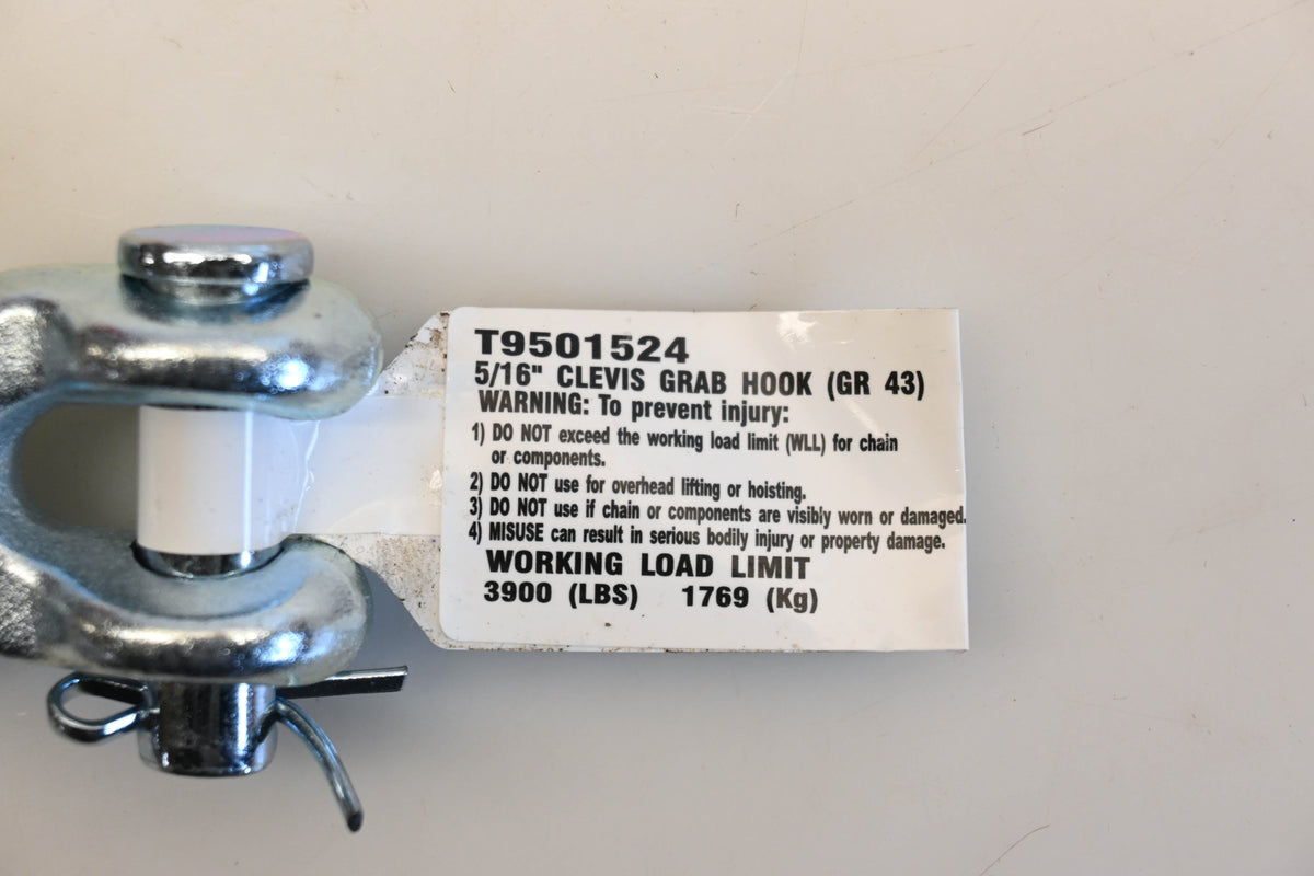Campbell T9501524 Grab Hook Assembly Qty 1 NOS
