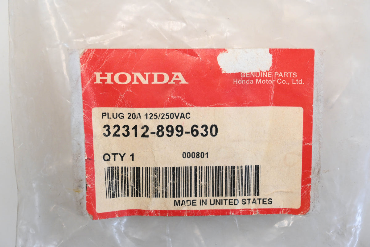 New OEM Honda 32312-899-630 Marinco 20A 125/250V Plug Kit Qty 1 NOS