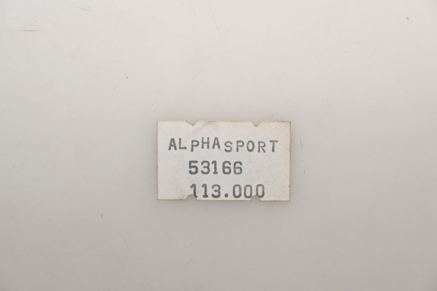 Alpha Sports 53166-113-000 Left Handle Grip Qty 1 NOS